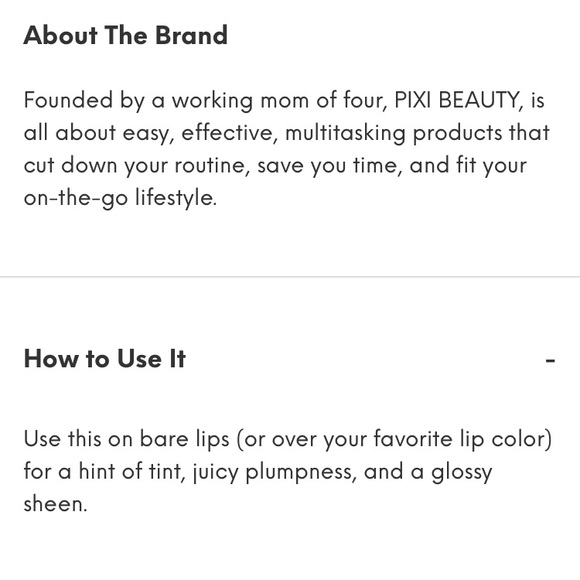 PIXI BY PETRA LipLift Max Glossy Lip in Sheer Rose - Picture 8 of 8